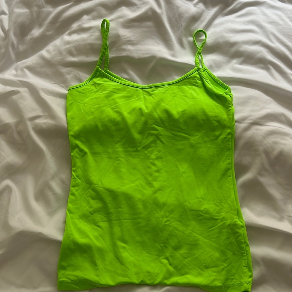 Zara neon tank top